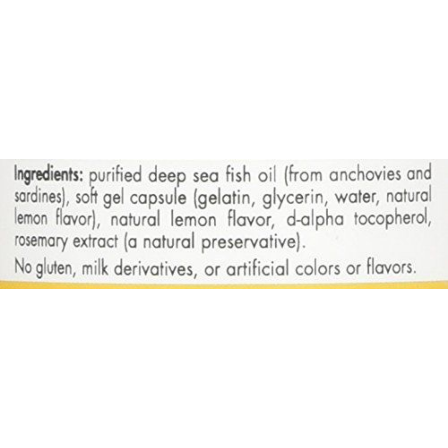 ProOmega 2000 Lemon - 60 Soft Gels