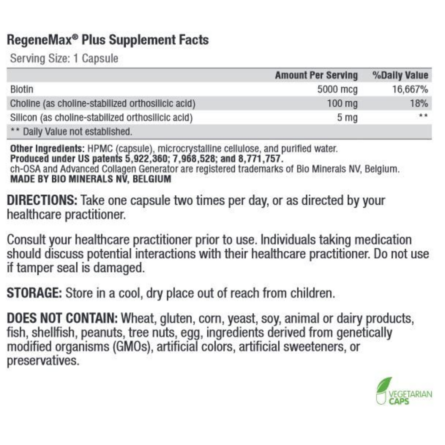 RegeneMax® Plus 60 Capsules