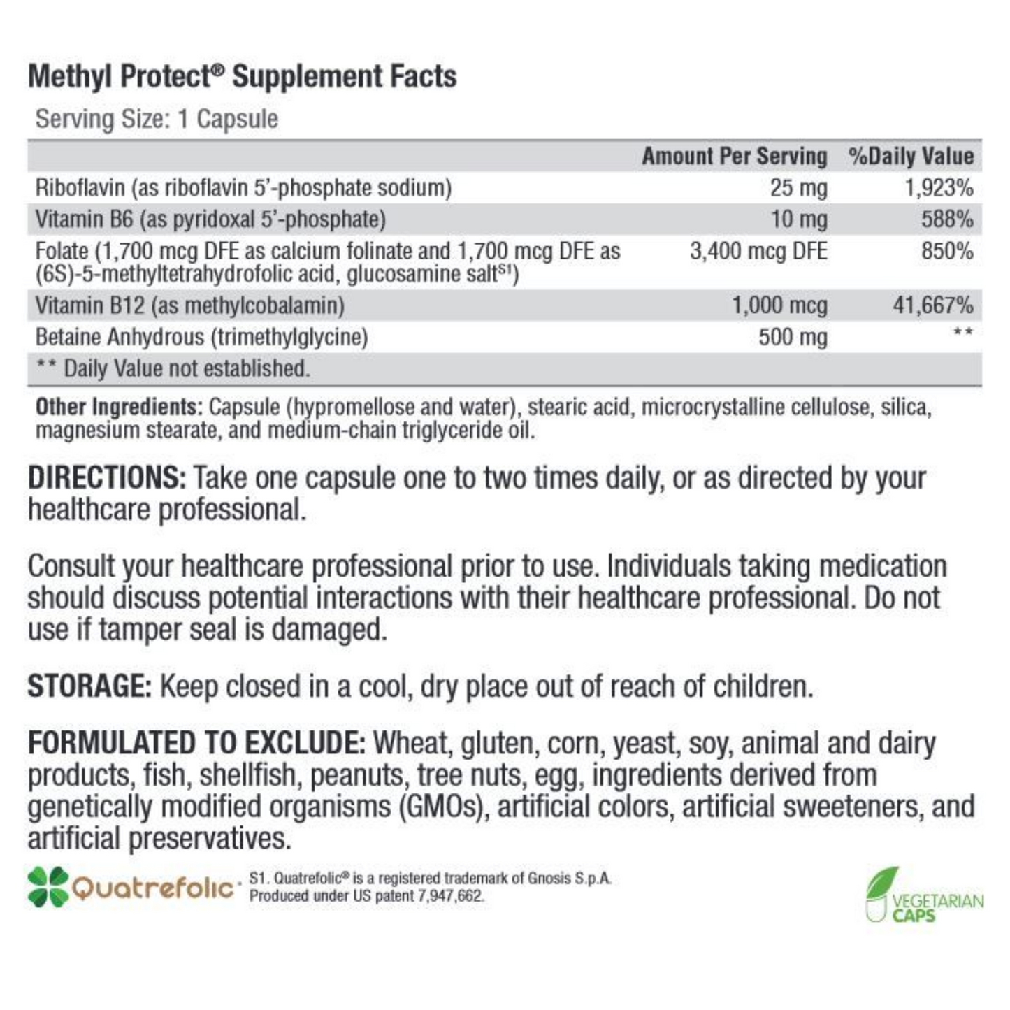 Methyl Protect® 120 Capsules