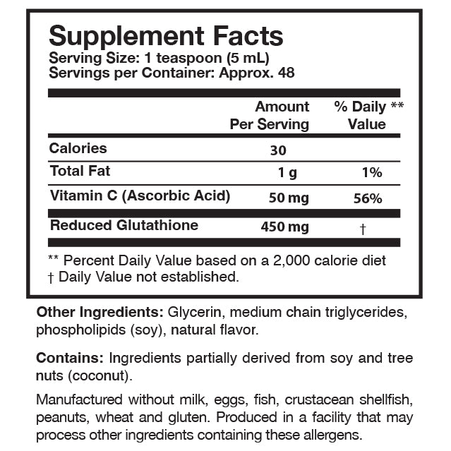 Tri-Fortify Liposomal Glutathione Orange- 8oz Tube